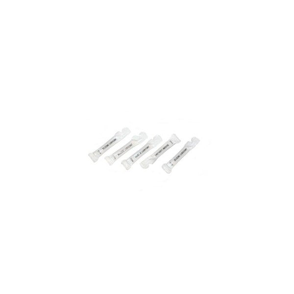 Lubricant, Silicone, .04 oz; Pkg of 5