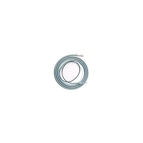 Fiber Optic Tubing w/ Ground Wire, 12' Tubing, 14' Bundle, Gray