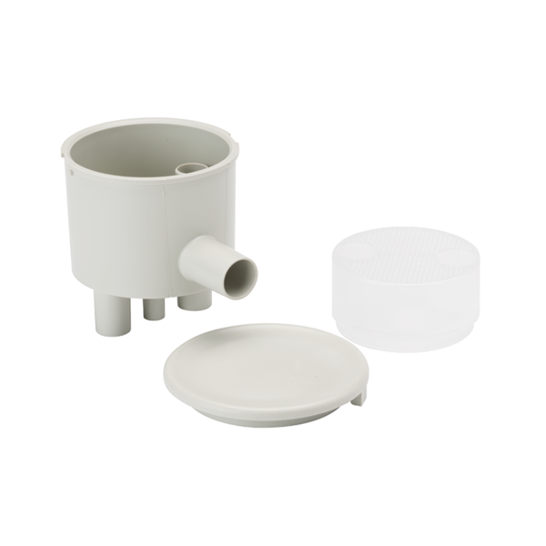 Vacuum Canister Side Port w/Bracket