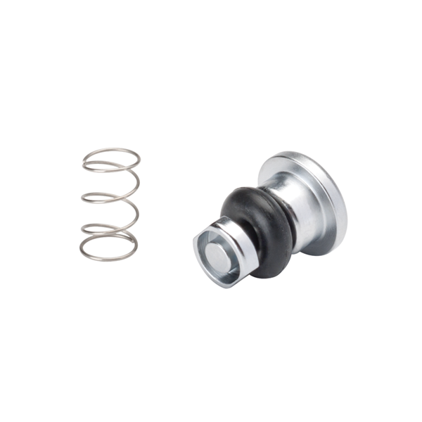 Syringe Button w/Spring, Valve Core