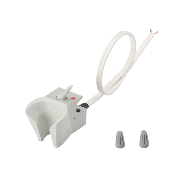 Holder, Electric Auto, Vacuum, Normally Closed, Gray
