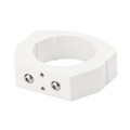 Adapter to Mount Water System to 2" Post, White Powder Coat