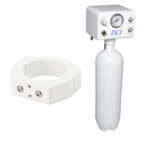 Asepsis Self-Contained Deluxe Single Water System w/2 Liter Bottle & 2" Clamp