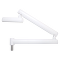 DCI Flex Arm, Post Mount, 34 in White