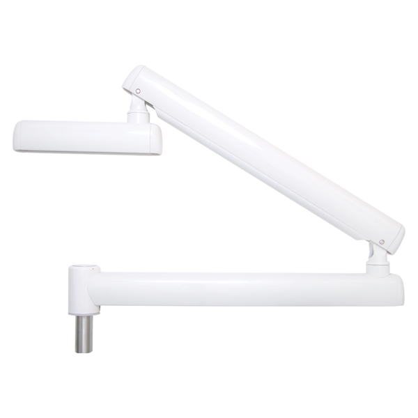 DCI Flex Arm, Post Mount, 34 in White