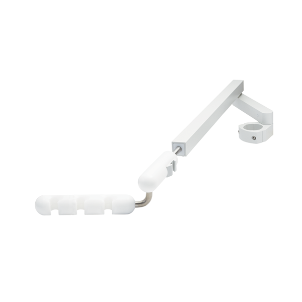 Telescoping Assistant's Arm, 3 Position, White